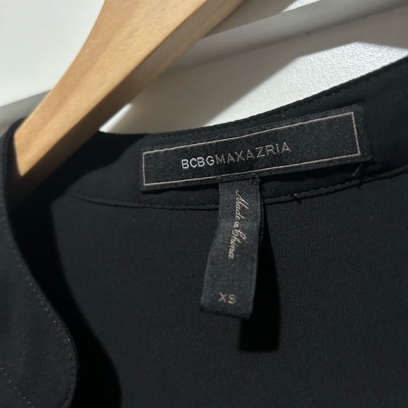 BCGG Maxazria Jaclyn draped high-low top - Picture 4 of 4